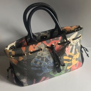 Dooney & Bourke handprint satchel 🤚